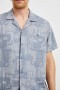 Men Ace Shirt Patchwork Bandana Slate | Rails Shirts