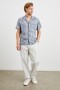 Men Ace Shirt Patchwork Bandana Slate | Rails Shirts