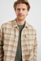 Men Berkshire Shirt Jacket Sienna Sunset | Rails Jackets & Coats