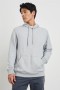 Men Calvin Hoodie Heather Cream Stripe | Rails Sweatshirts & Hoodies