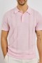 Men Cillian Polo Shirt Pink | Rails T-Shirts & Polos