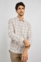 Men Clyde Shirt Sea Oat White | Rails Shirts