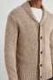 Men Corden Cardigan Oatmeal Speckle | Rails Sweaters
