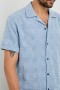 Men Dresden Shirt Cerulean Ikat | Rails Shirts