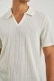 Men Etanne Polo Shirt Ecru | Rails T-Shirts & Polos