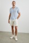 Men Etanne Polo Shirt Meridian Ecru Stripe | Rails T-Shirts & Polos