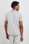 Men Hayden Polo Shirt Heather Grey Stripe | Rails T-Shirts & Polos