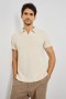 Men Heath Polo Shirt Cream | Rails T-Shirts & Polos