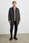 Men Hockney Overcoat Grey Check Plaid | Rails Jackets & Coats