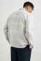 Men Kerouac Shirt Jacket Wicker Graphite Stripe | Rails Jackets & Coats