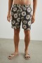 Men Kian Swim Short Sunflower Twirl Bark | Rails Shorts & Swim