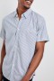 Men Kieren Shirt Blue White Stripe | Rails Shirts