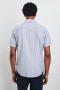 Men Kieren Shirt Blue White Stripe | Rails Shirts