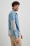 Men Larsen Shirt Medium Indigo Patchwork | Rails Shirts