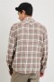 Men Lennox Shirt Chinchilla Currant | Rails Shirts