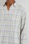 Men Lennox Shirt Parchment Sky Melange | Rails Shirts