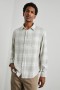 Men Lennox Shirt Wheat Dove Melange | Rails Shirts