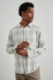 Men Lennox Shirt Wheat Dove Melange | Rails Shirts