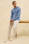 Men Matador Hoodie Light Blue Heather | Rails Sweatshirts & Hoodies