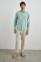 Men Mykonos Shirt Jade | Rails Shirts