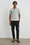 Men Nathan Polo Shirt Concrete Melange | Rails T-Shirts & Polos