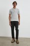 Men Nathan Polo Shirt Concrete Melange | Rails T-Shirts & Polos