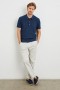 Men Nathan Polo Shirt Peterson Blue | Rails T-Shirts & Polos