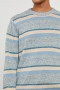 Men Olsen Sweater Blue Stripe | Rails Sweaters