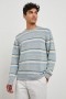 Men Olsen Sweater Blue Stripe | Rails Sweaters