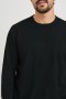 Men Quentin Cotton Cashmere Long Sleeve Tee Black | Rails T-Shirts & Polos