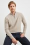 Men Stark Quarter Zip Oat Melange | Rails Sweaters