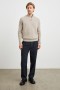 Men Stark Quarter Zip Oat Melange | Rails Sweaters