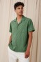 Men Tyler Shirt Green Dots | Rails Shirts