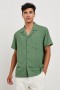 Men Tyler Shirt Green Dots | Rails Shirts