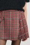 Women Adriana Skirt Crimson Mini Check | Rails Skirts