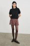 Women Adriana Skirt Crimson Mini Check | Rails Skirts