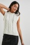 Women Alexis Sweater Vest Ivory | Rails Sweaters