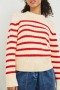 Women Alise Sweater Cherry Stripe | Rails Sweaters