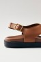 Women Alohas Nico Sandal Tan Leather | Rails