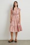 Women Amellia Dress Coral Navy Stripe | Rails Dresses & Rompers