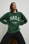 Women Anniversary Sweatshirt Forest | Rails Sweaters