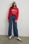 Women Anniversary Sweatshirt Washed Red | Rails Sweaters
