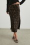 Women Berlin Skirt Umber Leopard | Rails Skirts