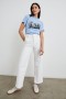 Women Boyfriend T-shirt Rails Los Angeles Blue | Rails Tops