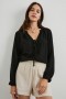 Women Brielle Top Black | Rails Tops