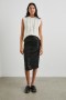 Women Broadway Skirt Coated Noir | Rails Skirts