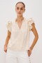 Women Calista Top Ivory | Rails Tops
