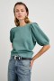 Women Camy Sweatshirt Stone Blue | Rails Sweaters