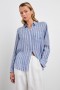 Women Charli Shirt Lake View Stripe | Rails Tops