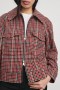 Women Cheyenne Jacket Crimson Mini Check | Rails Jackets & Coats